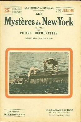 MYSTERES DE NEW YORK |LES magazine side cover Issue 22   1916