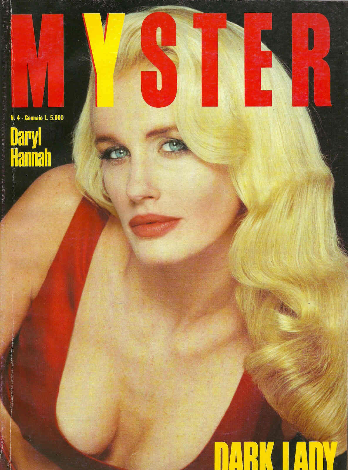 MYSTER magazine side cover Issue 4 January 1991