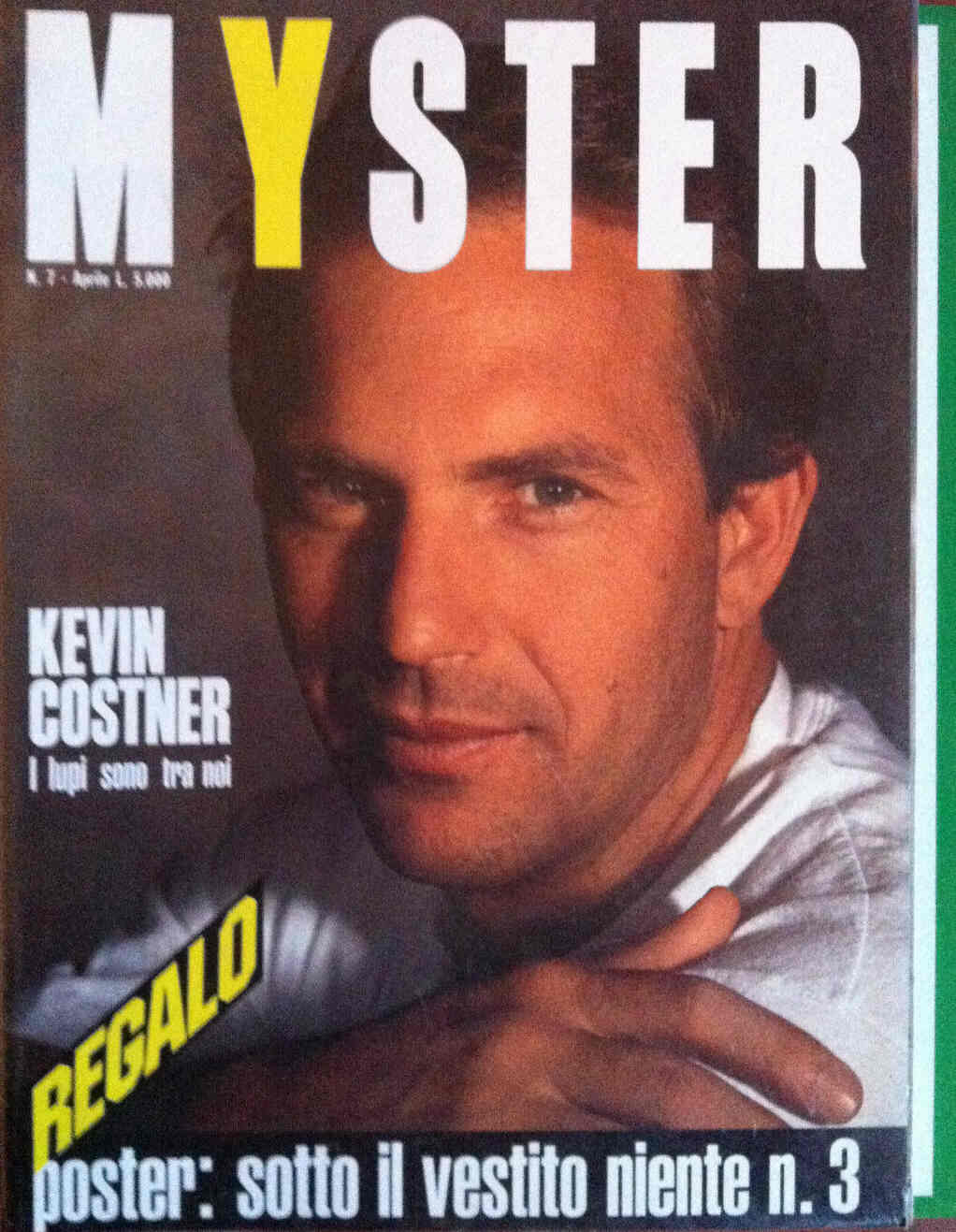 MYSTER magazine side cover Issue 7 April 1991