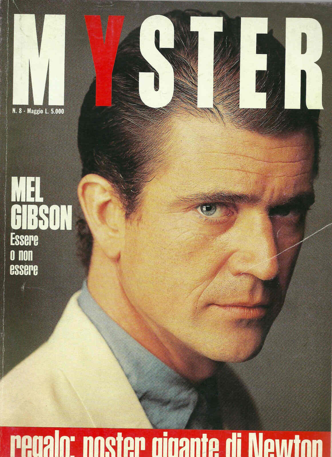 MYSTER magazine side cover Issue 8 May 1991