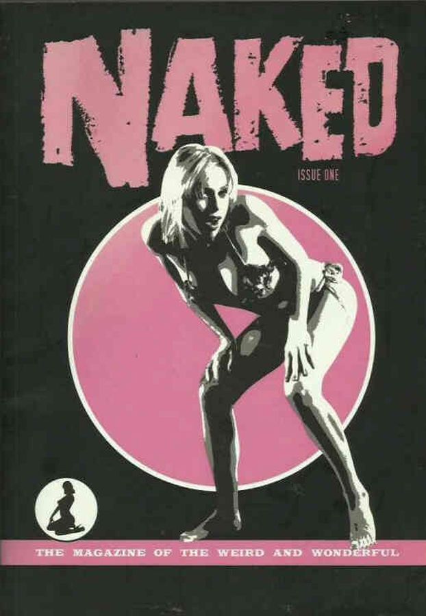 NAKED magazine side cover Issue 1  2003