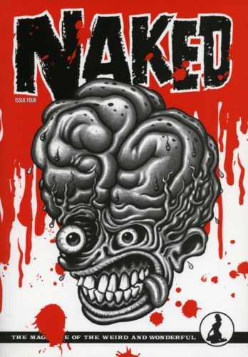 NAKED magazine side cover Issue 4  2004