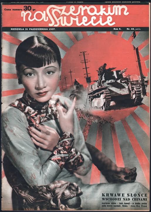 NA SZEROKIM SWIECIE magazine side cover Issue 477  Vol 10 No  44 31 October 1937