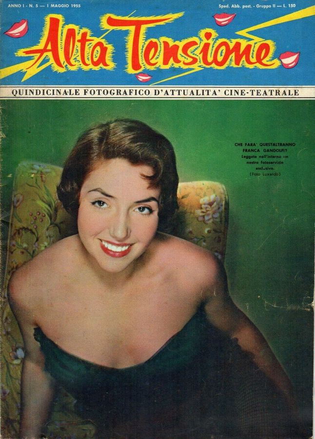 ALTA TENSIONE magazine side cover Issue 5 1 May 1955
