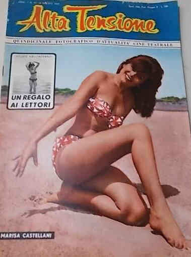 ALTA TENSIONE magazine side cover Issue 93  1959