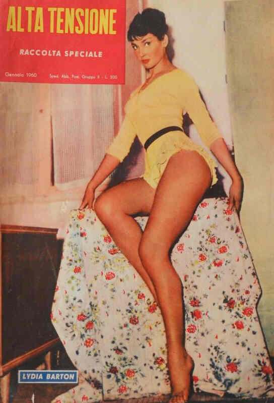 ALTA TENSIONE magazine side cover  Special  January 1960