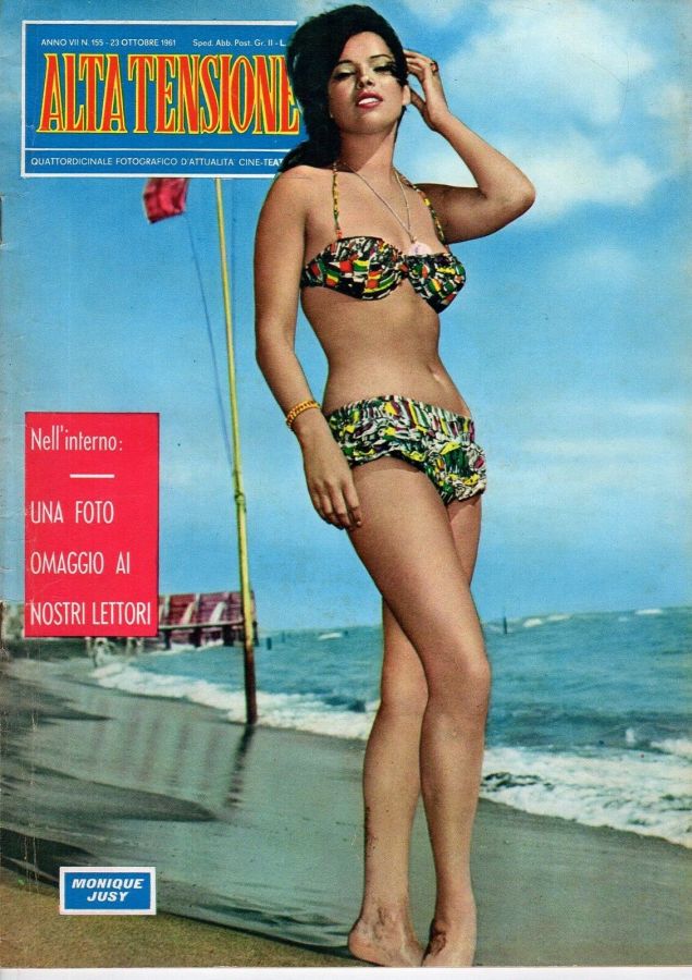 ALTA TENSIONE magazine side cover Issue 155 23 October 1961
