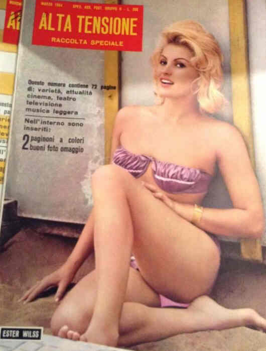ALTA TENSIONE magazine side cover  Special  March 1964