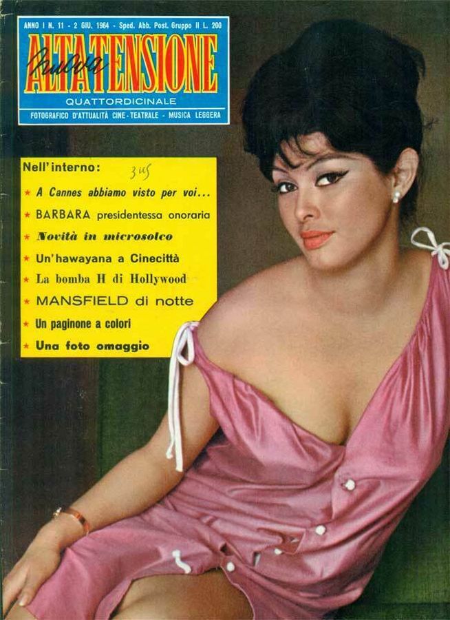 ALTA TENSIONE magazine side cover Issue 11 2 June 1964