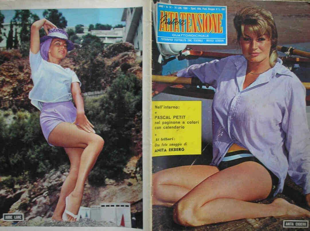ALTA TENSIONE magazine side cover Issue 14 14 July 1964