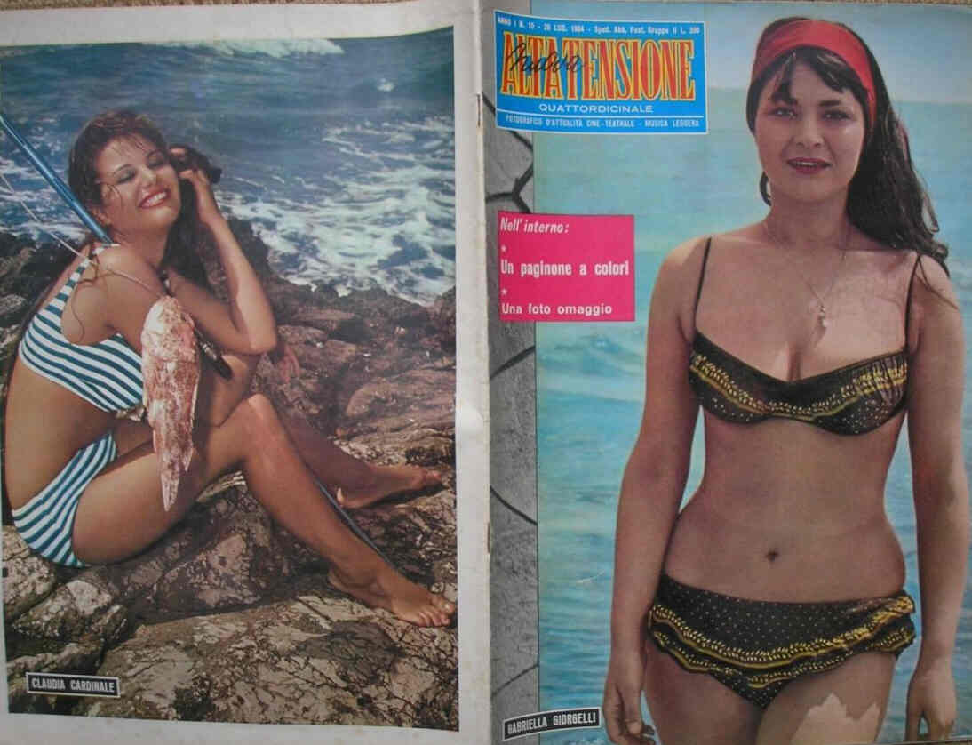 ALTA TENSIONE magazine side cover Issue 15 28 July 1964