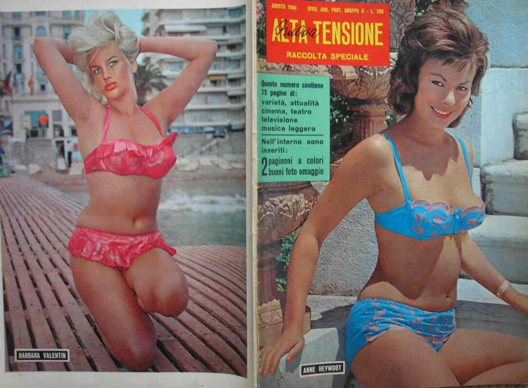 ALTA TENSIONE magazine side cover  Special  August 1964