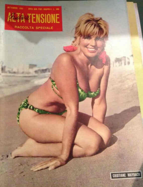 ALTA TENSIONE magazine side cover  Special  September 1964
