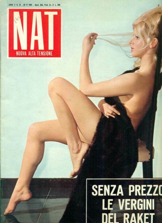 ALTA TENSIONE magazine side cover Issue 34 20 April 1965