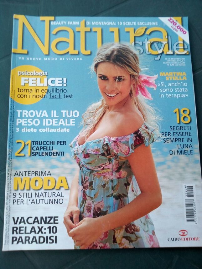 NATURAL STYLE magazine side cover Issue 26  August 2005