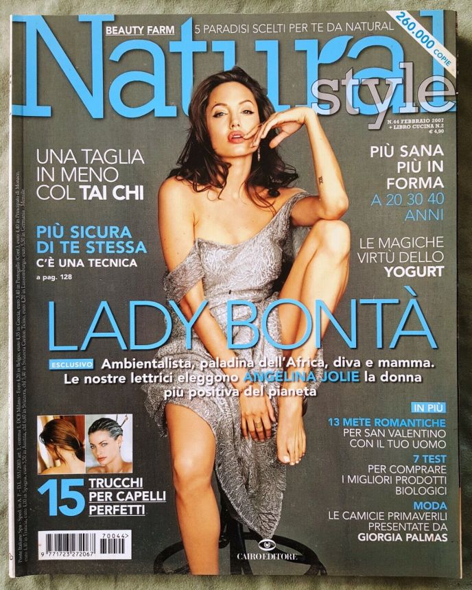 NATURAL STYLE magazine side cover Issue 44  February 2007