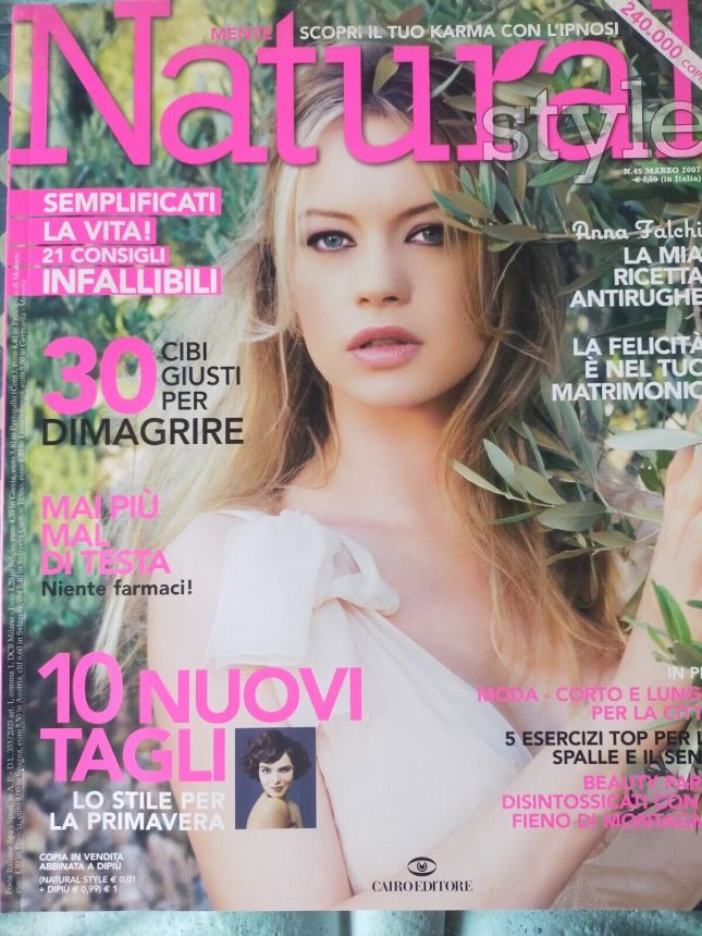NATURAL STYLE magazine side cover Issue 45  March 2007