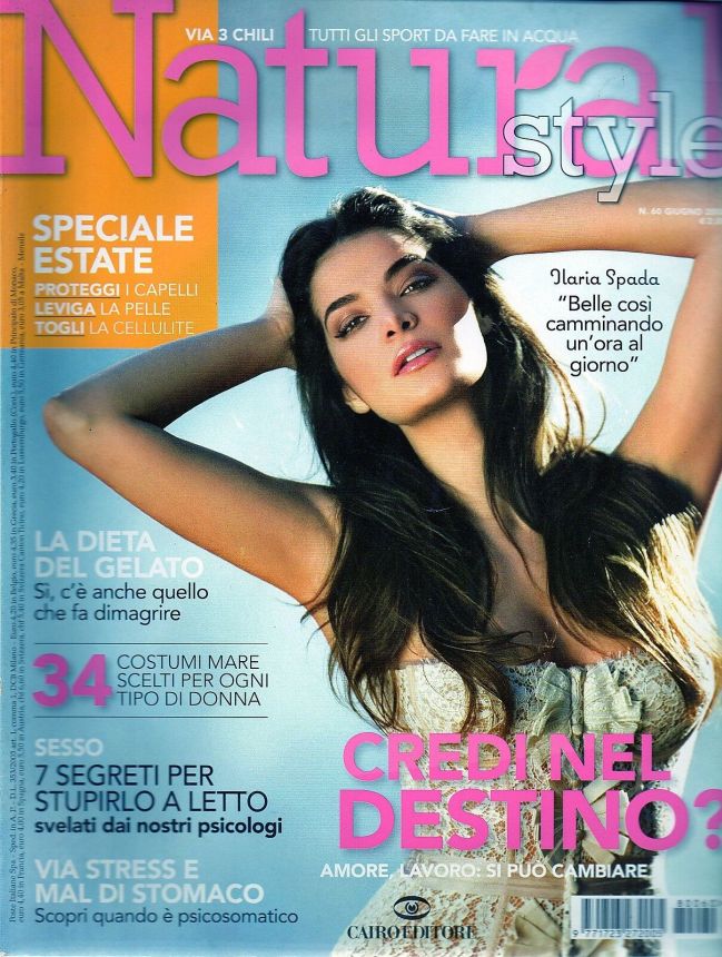 NATURAL STYLE magazine side cover Issue 60  June 2008
