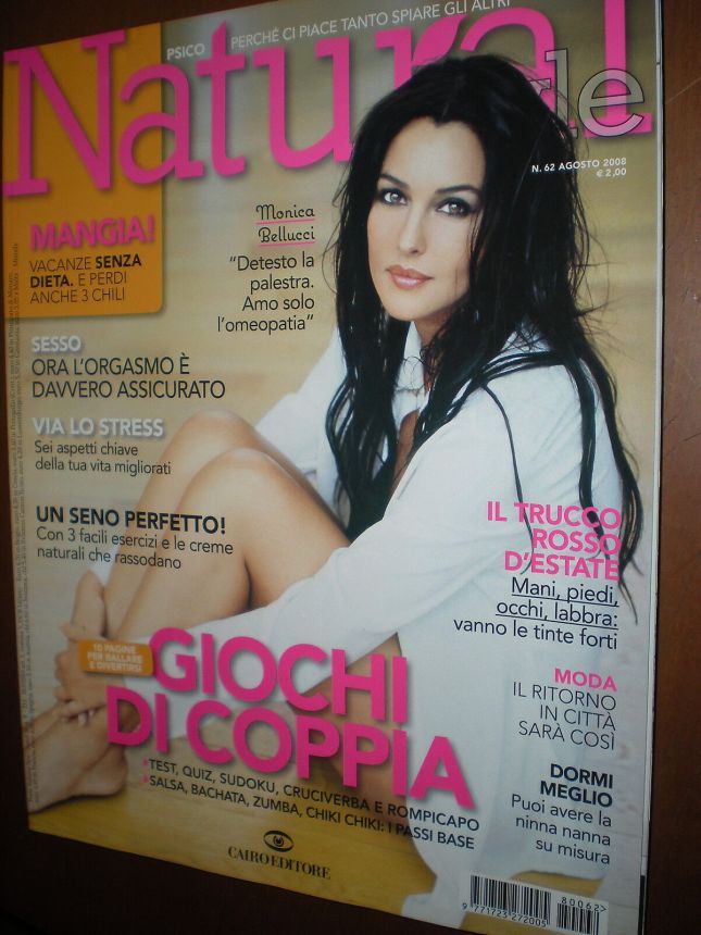NATURAL STYLE magazine side cover Issue 62  August 2008