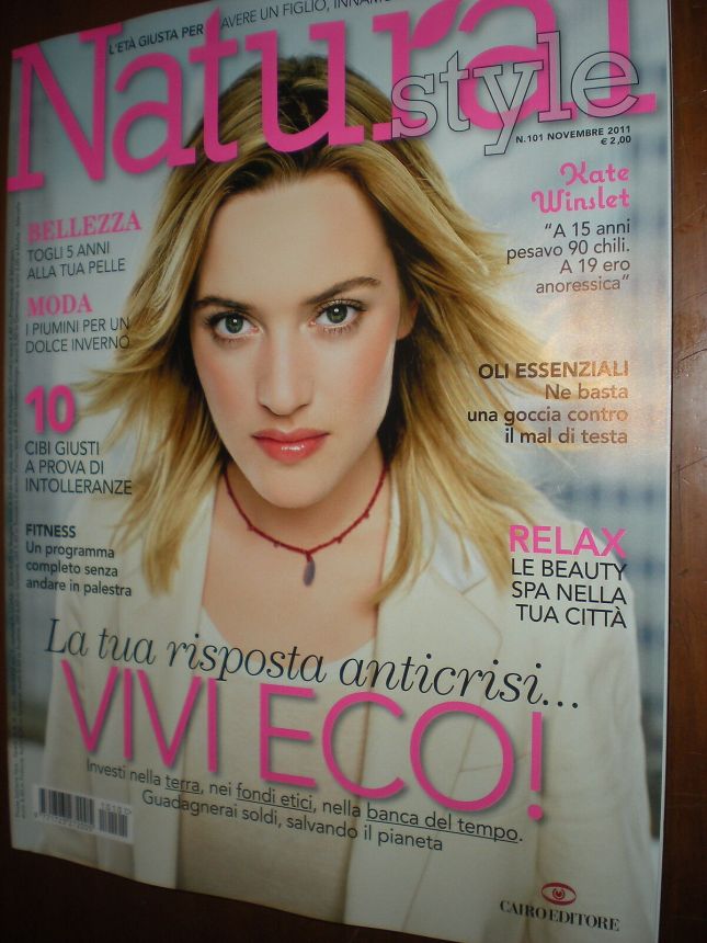 NATURAL STYLE magazine side cover Issue 101  November 2011