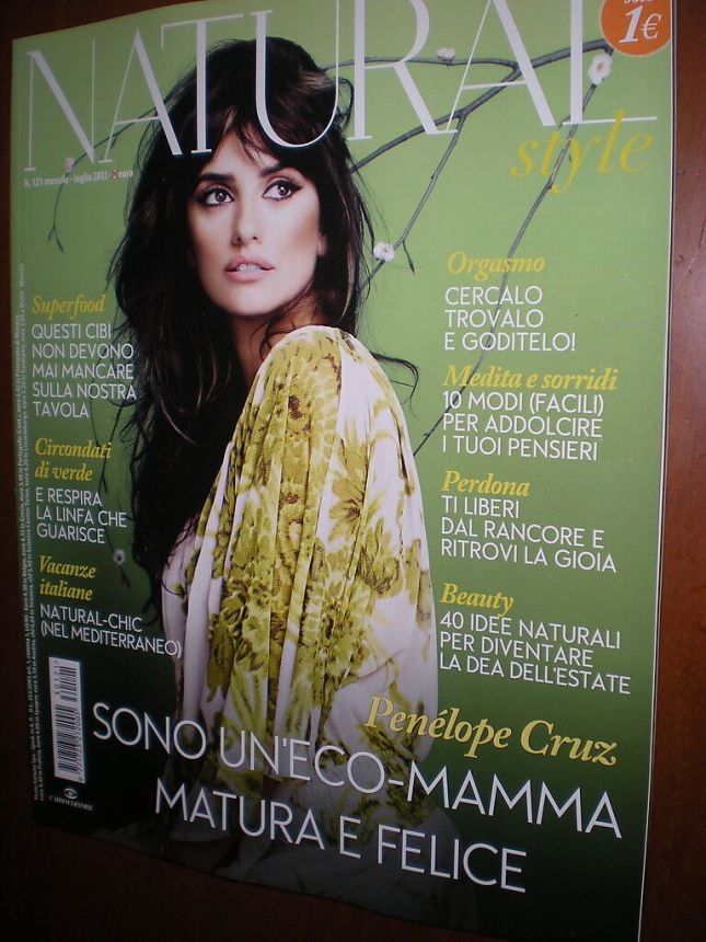 NATURAL STYLE magazine side cover Issue 121  July 2013