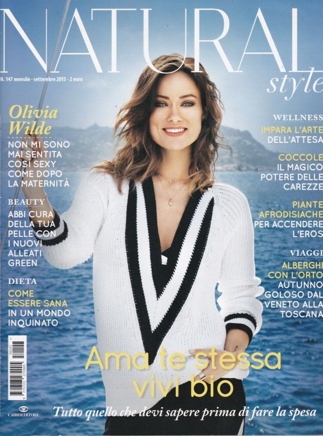 NATURAL STYLE magazine side cover Issue 147  September 2015
