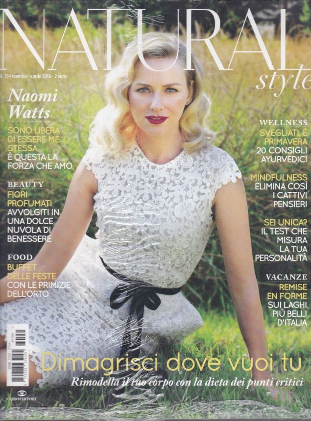 NATURAL STYLE magazine side cover Issue 154  April 2016