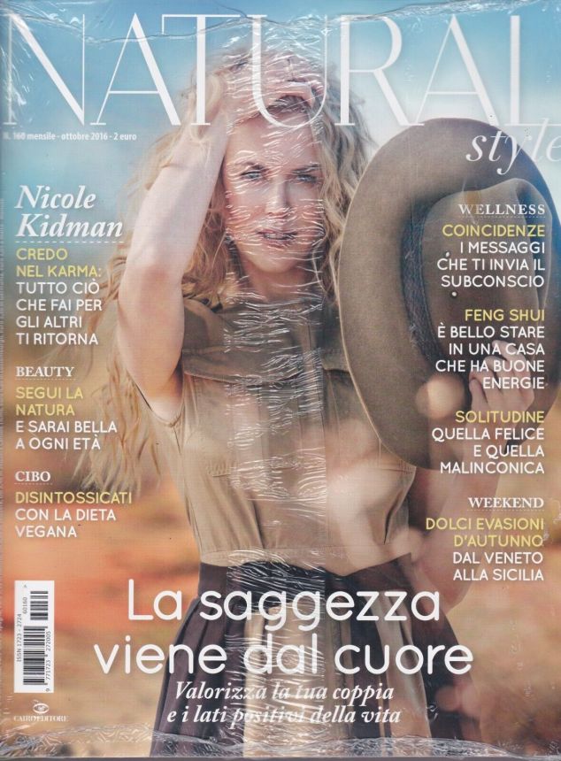 NATURAL STYLE magazine side cover Issue 160  October 2016