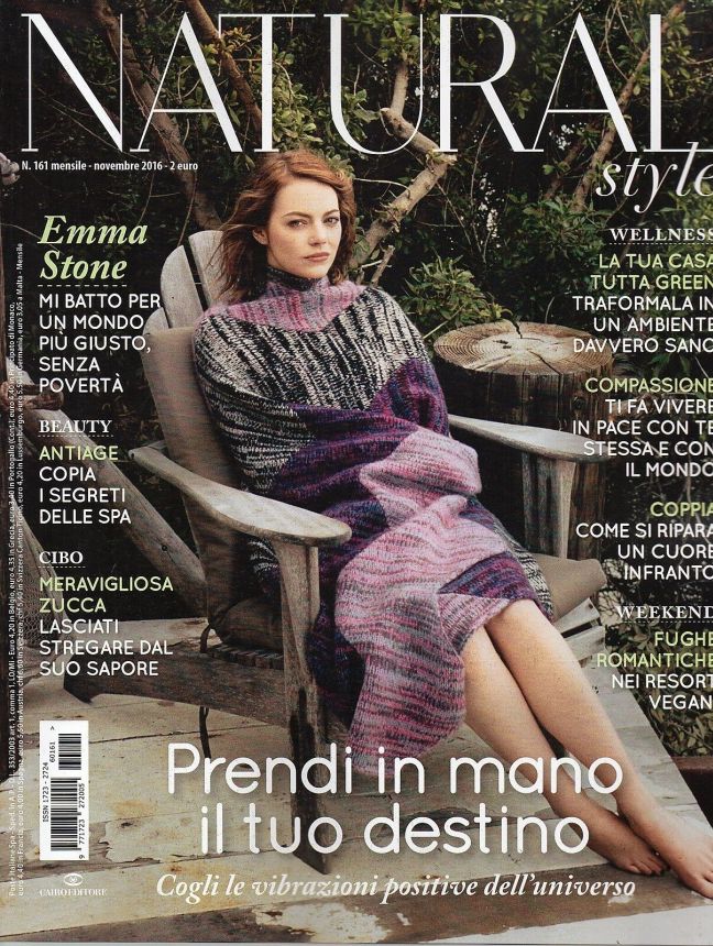 NATURAL STYLE magazine side cover Issue 161  November 2016