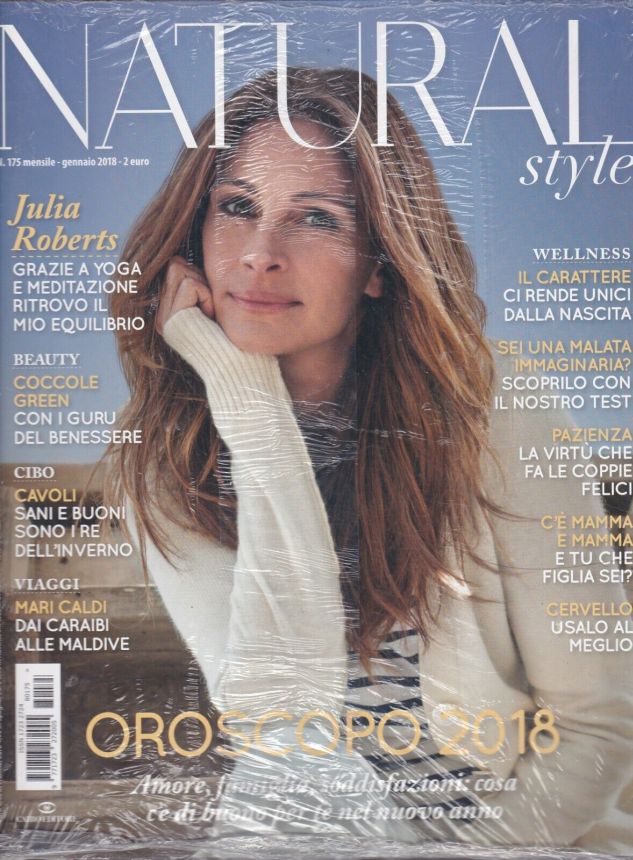 NATURAL STYLE magazine side cover Issue 175  January 2018