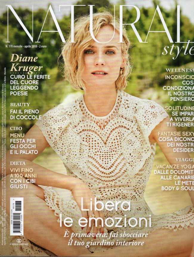 NATURAL STYLE magazine side cover Issue 178  April 2018