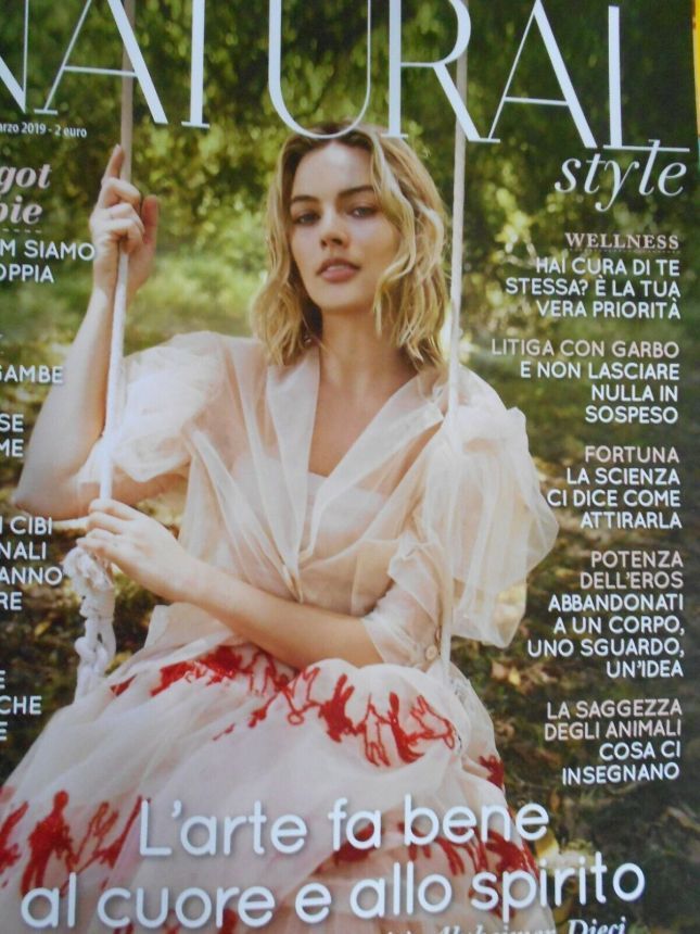 NATURAL STYLE magazine side cover Issue 189  March 2019