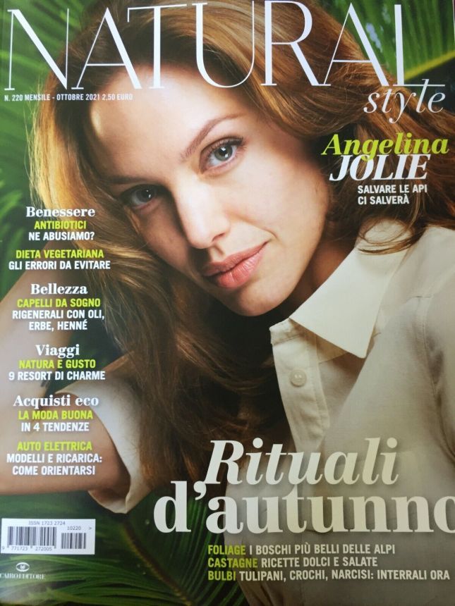 NATURAL STYLE magazine side cover Issue 220  October 2021