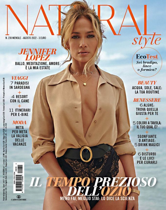 NATURAL STYLE magazine side cover Issue 230  August 2022
