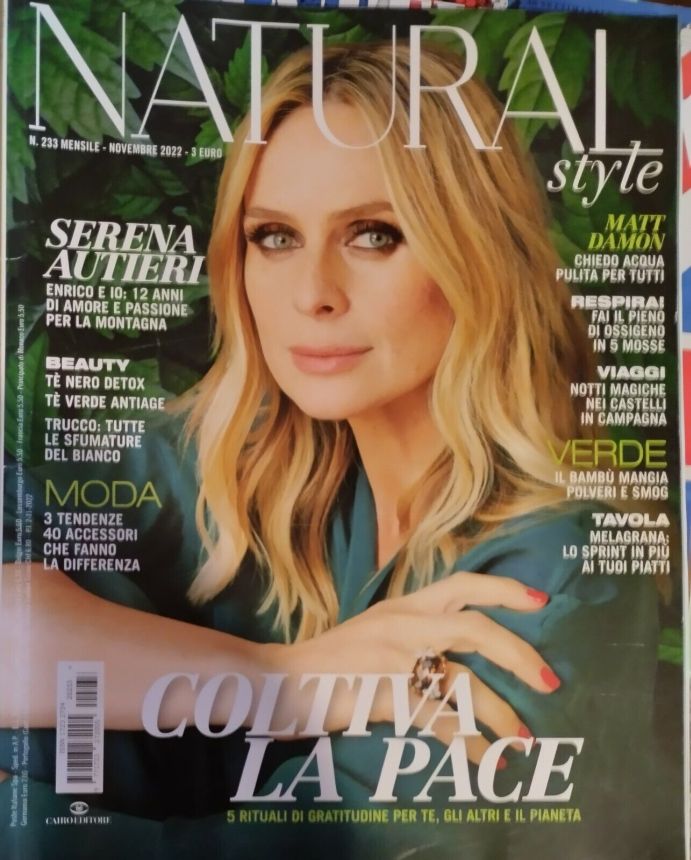 NATURAL STYLE magazine side cover Issue 233  November 2022