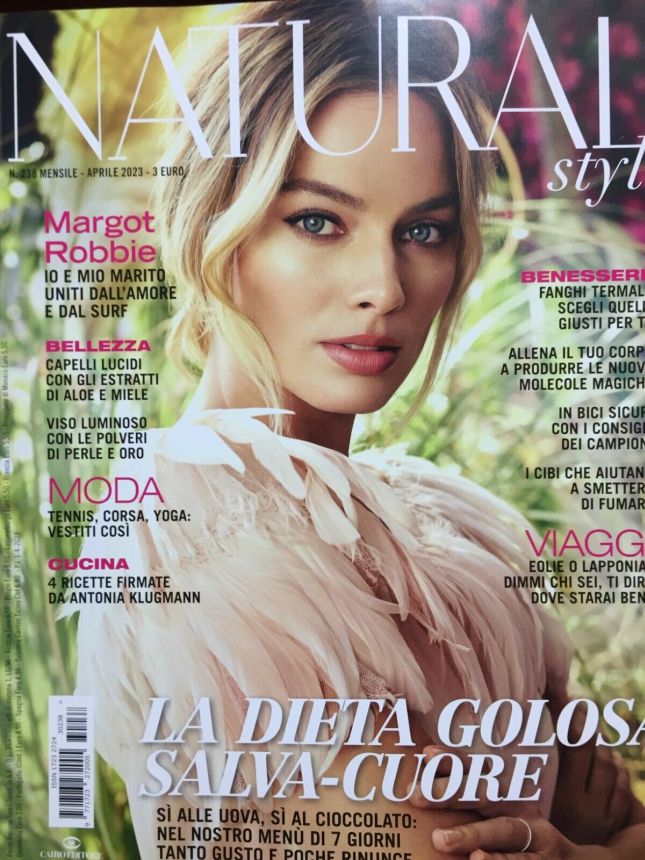NATURAL STYLE magazine side cover Issue 238  April 2023