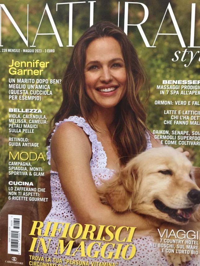 NATURAL STYLE magazine side cover Issue 239  May 2023