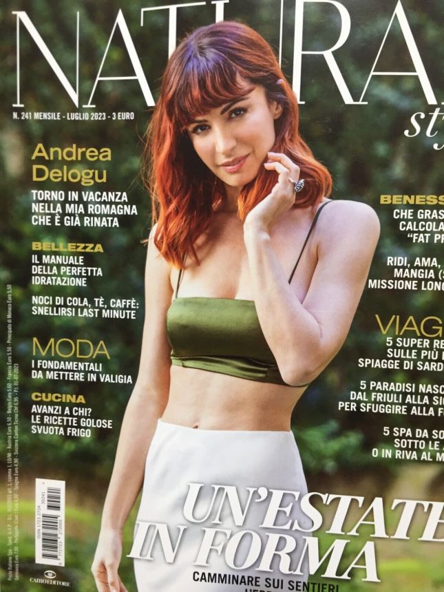 NATURAL STYLE magazine side cover Issue 241  July 2023