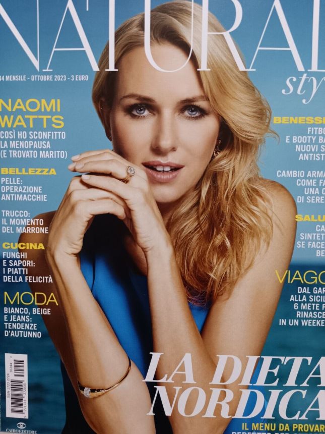 NATURAL STYLE magazine side cover Issue 244  October 2023