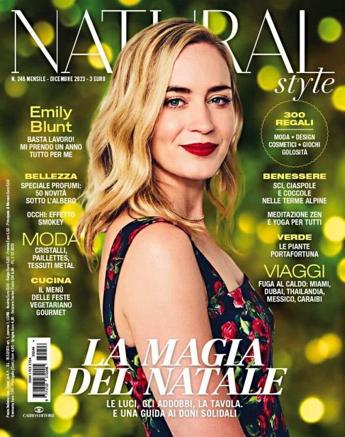 NATURAL STYLE magazine side cover Issue 246  December 2023