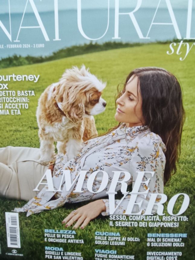 NATURAL STYLE magazine side cover Issue 248  February 2024