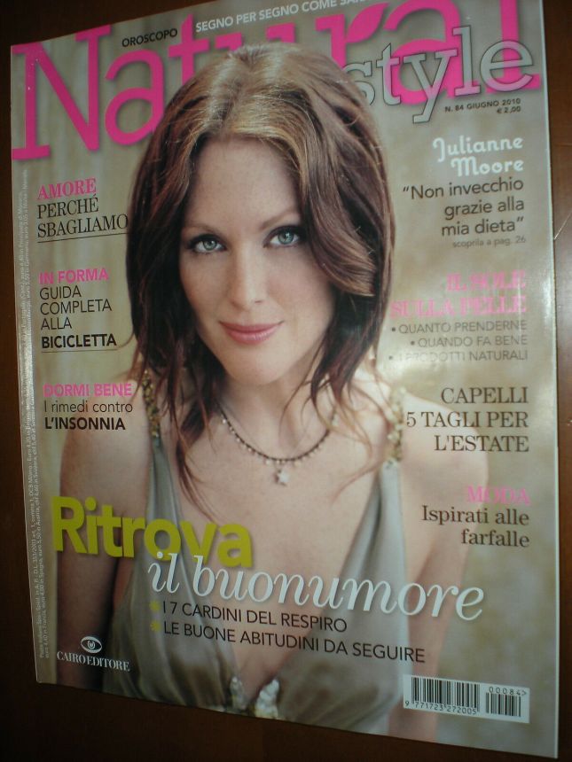 NATURAL STYLE magazine side cover Issue 84  June 2010