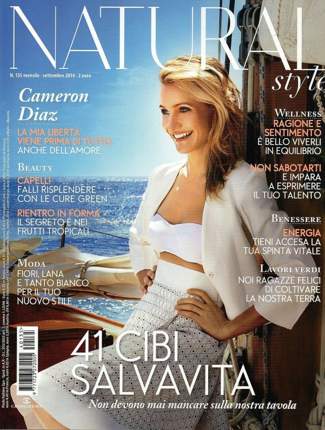 NATURAL STYLE magazine side cover Issue 135  September 2014