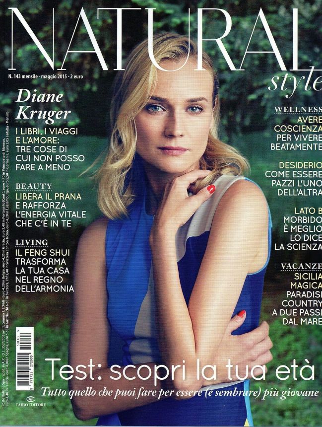 NATURAL STYLE magazine side cover Issue 143  May 2015