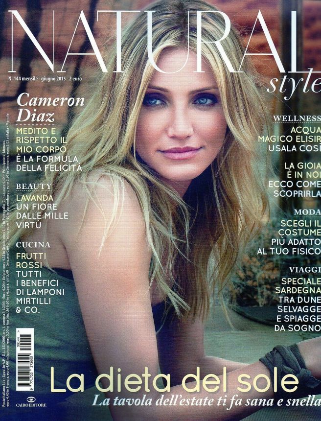 NATURAL STYLE magazine side cover Issue 144  June 2015