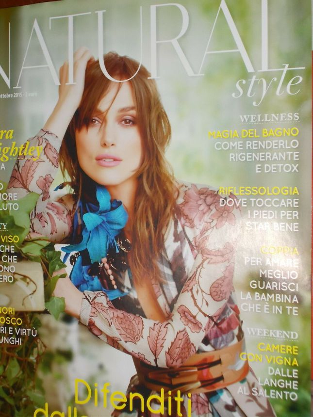 NATURAL STYLE magazine side cover Issue 148  October 2015