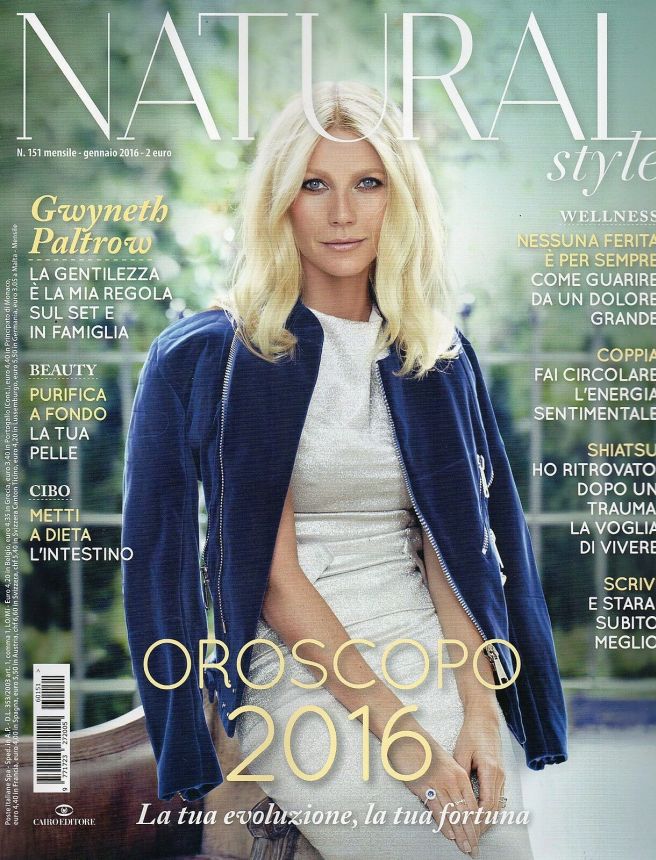 NATURAL STYLE magazine side cover Issue 151  January 2016