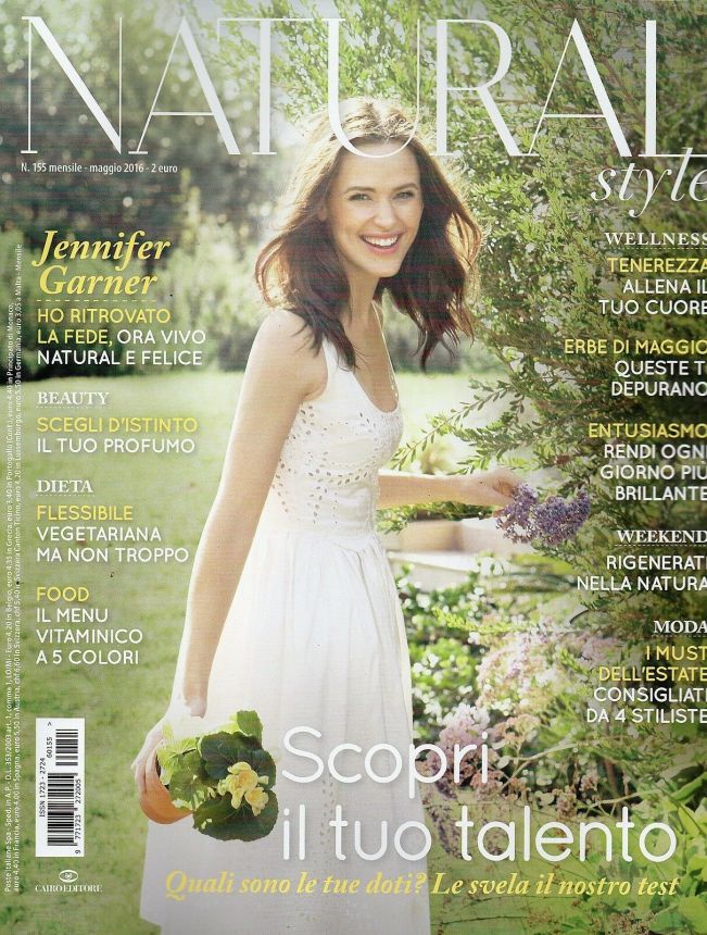 NATURAL STYLE magazine side cover Issue 155  May 2016