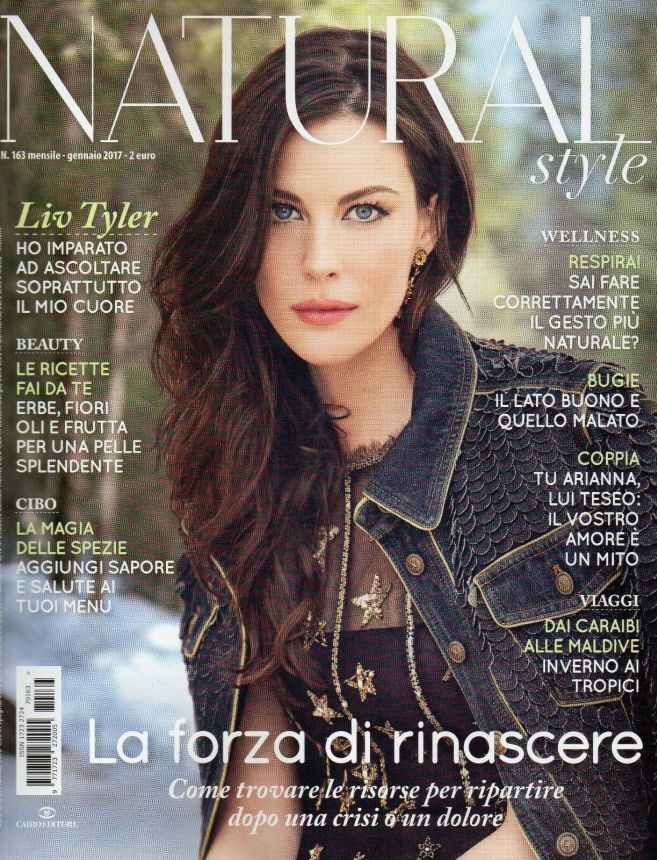 NATURAL STYLE magazine side cover Issue 163  January 2017