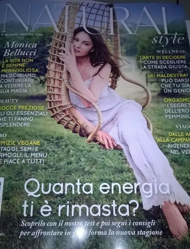 NATURAL STYLE magazine side cover Issue 165  March 2017